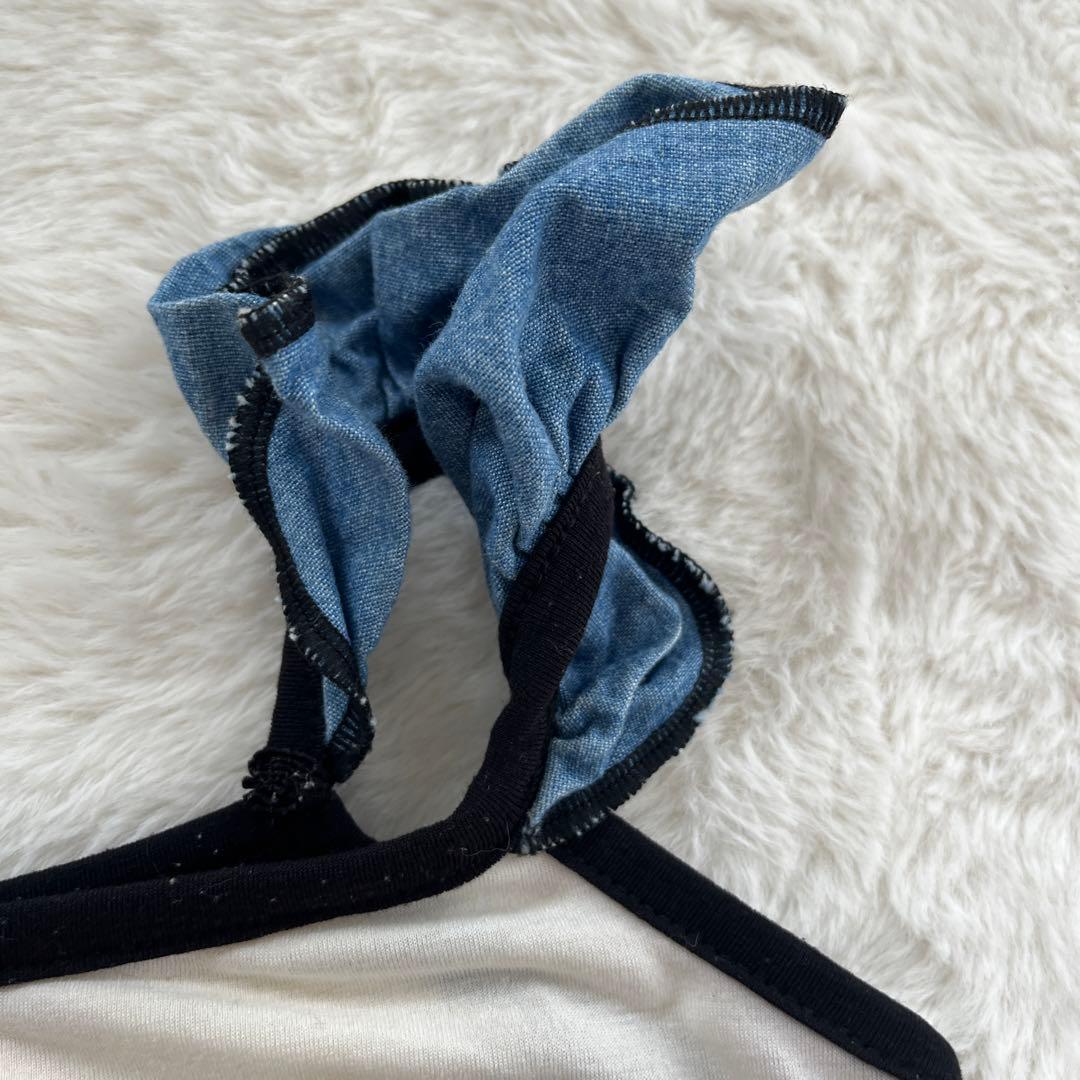 DIOR ロゴタンクトップ　ビスチェノースリーブ