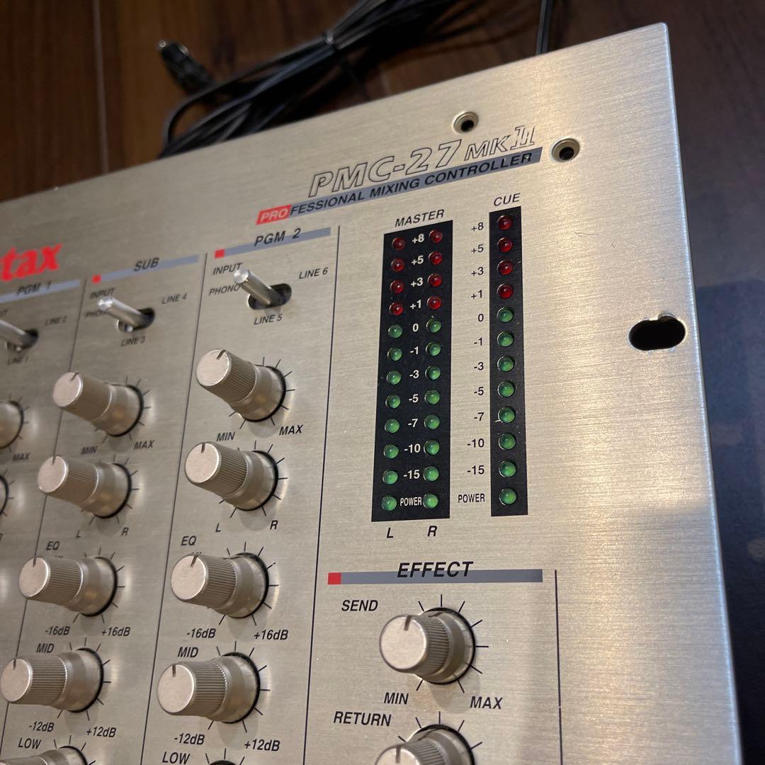 Vestax PMC-27mk2 ジャンク扱い DJミキサー Vestax : PMC-27 - 中古