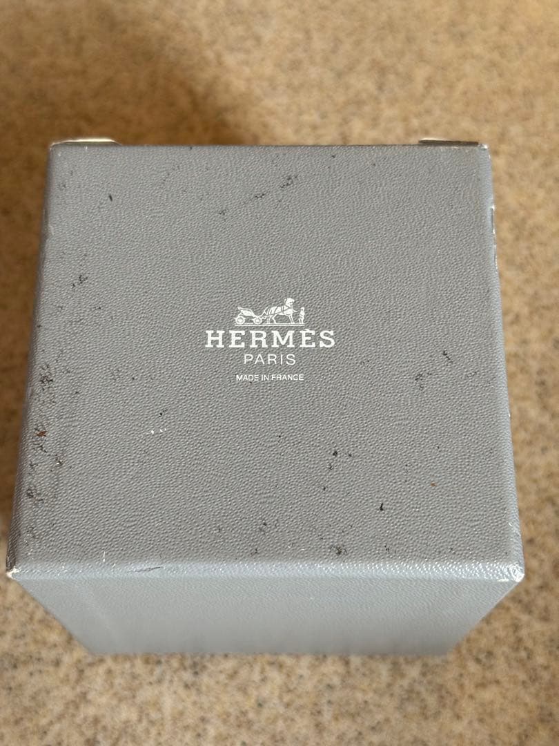 エルメス ヴィンテージ木象嵌 ブロックメモ レフィル付き