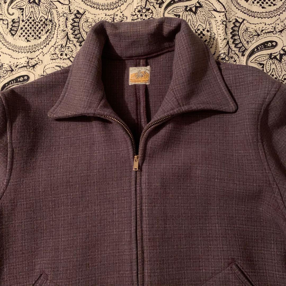 40s【SPECIAL】超高配色 ウール スポーツジャケット スポジャケ 極美品