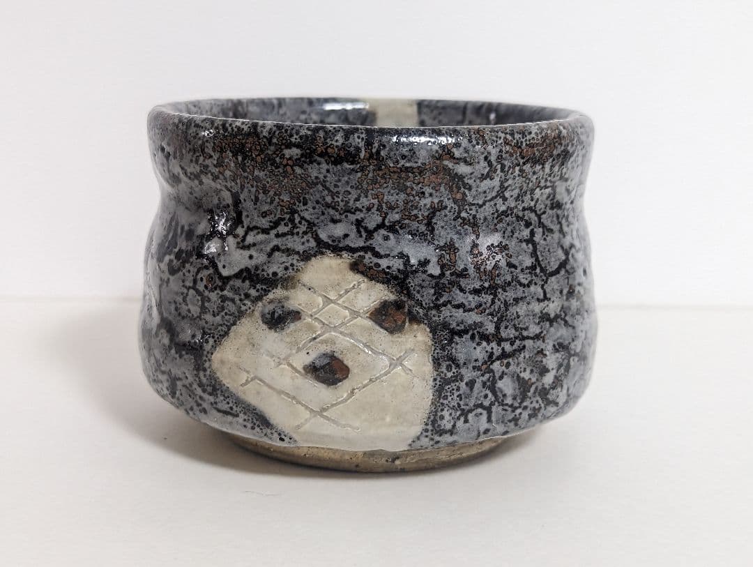 一点物手描き 金沢純金箔貼り 真作 額縁付 現代アート 抽象画 幸運