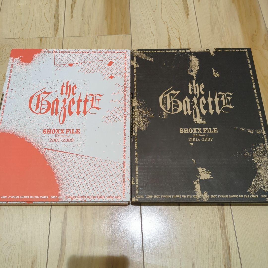 the GazettE SHOXX FiLE Edition 1 2 ガゼット - メルカリ