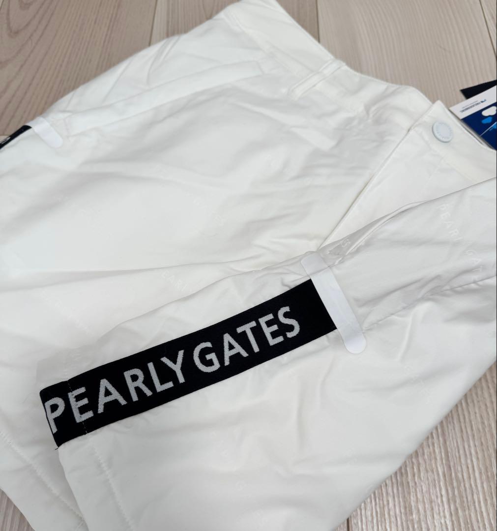 PEARLY GATES パーリーゲイツ　中綿スカート ホワイト　サイズ0