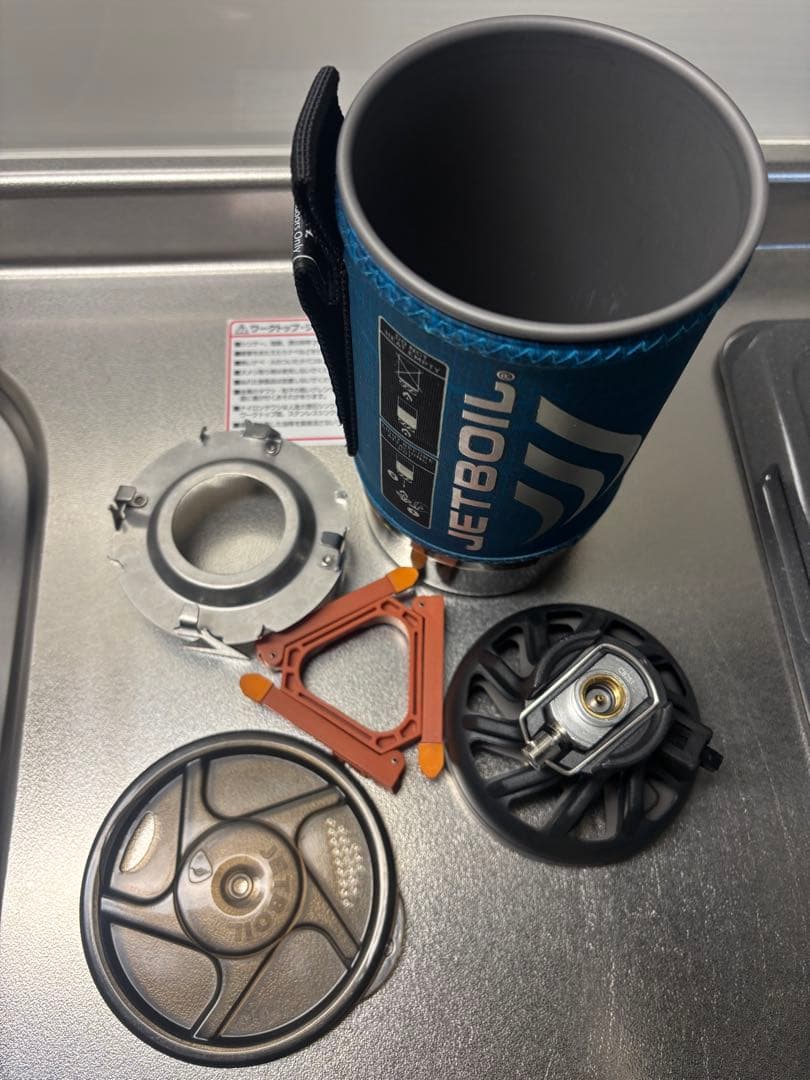 JETBOIL フラッシュ　点火不良