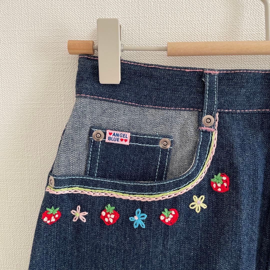 【新品タグ付き】ANGEL BLUE 160 スカート　希少　大人気