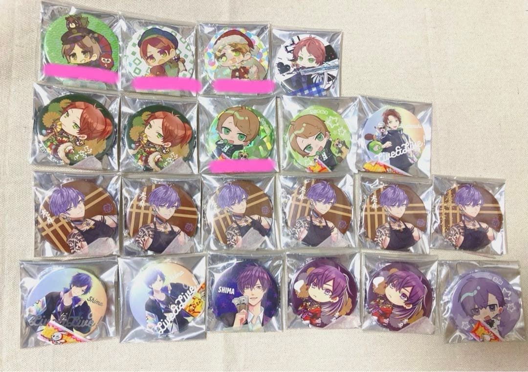 歌い手 缶バッジ