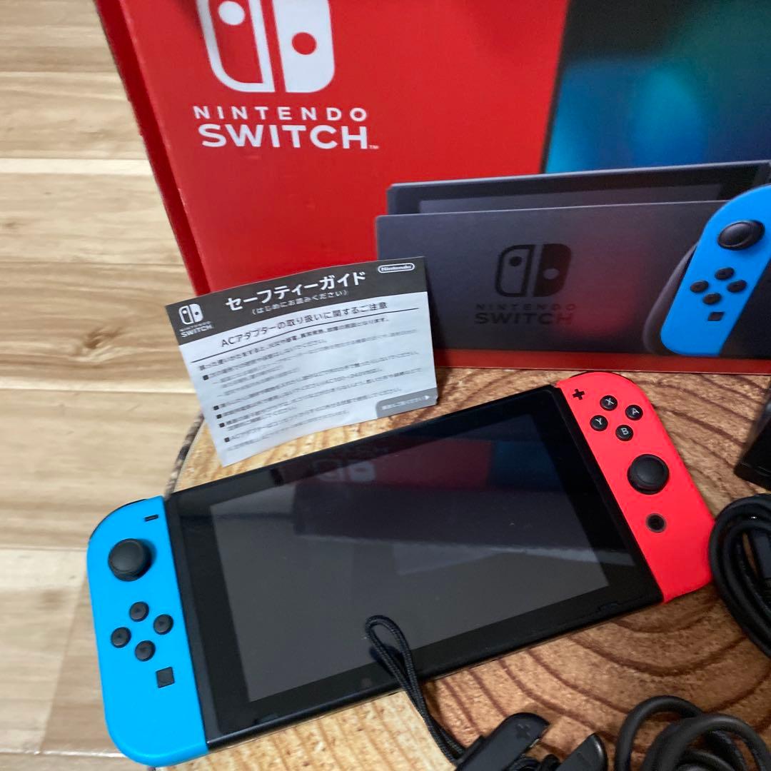 Nintendo Switch ニンテンドースイッチ本体　ネオン ⑦