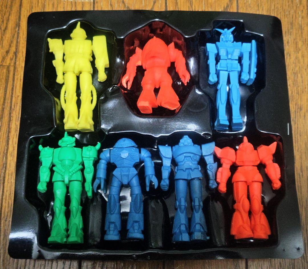 未使用 1979 　クローバー合体消しゴムシリーズガンダムモビルスーツ パート3
