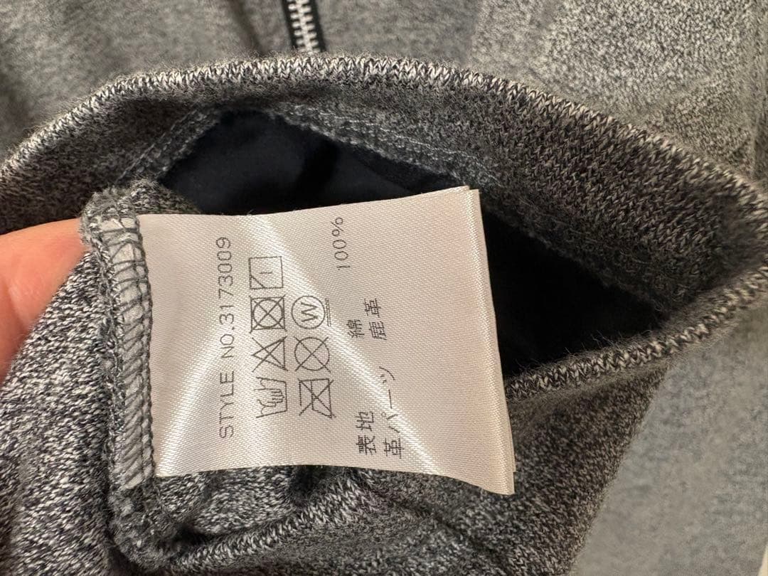 【美品】Schott シングルライダースジャケット　グレー ジャケット XL