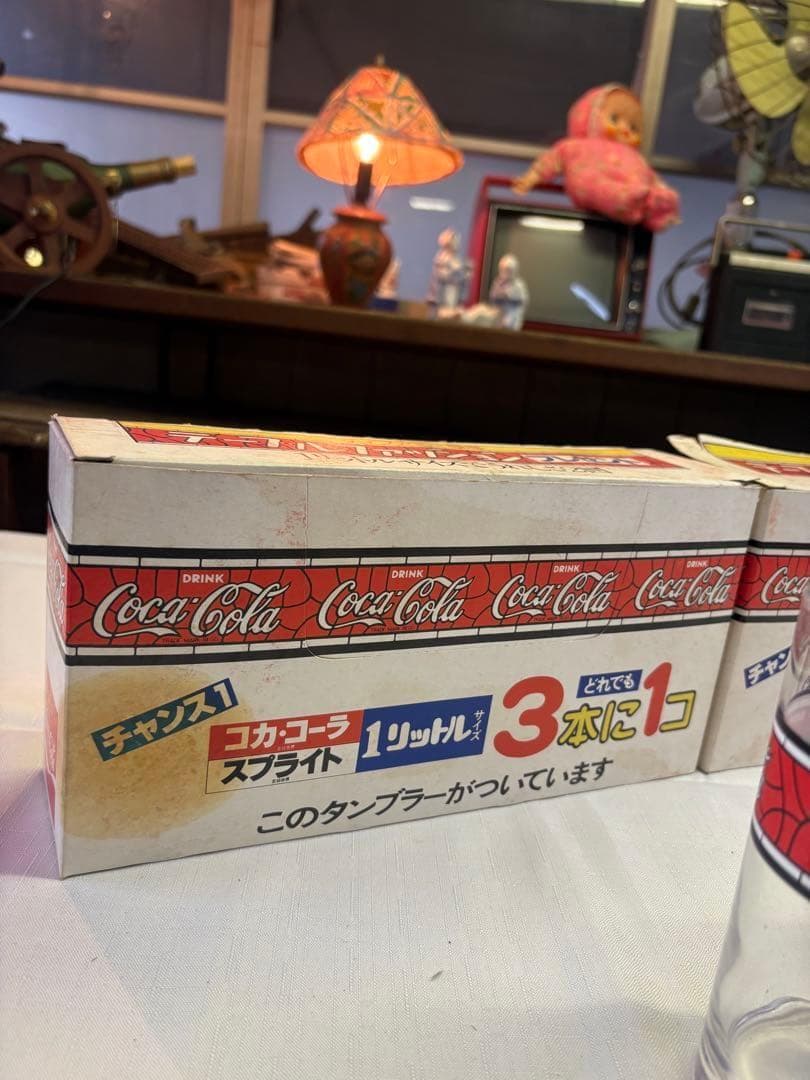 昭和レトロ コカコーラ 食器 Coca-Cola ノベルティー グラスセット