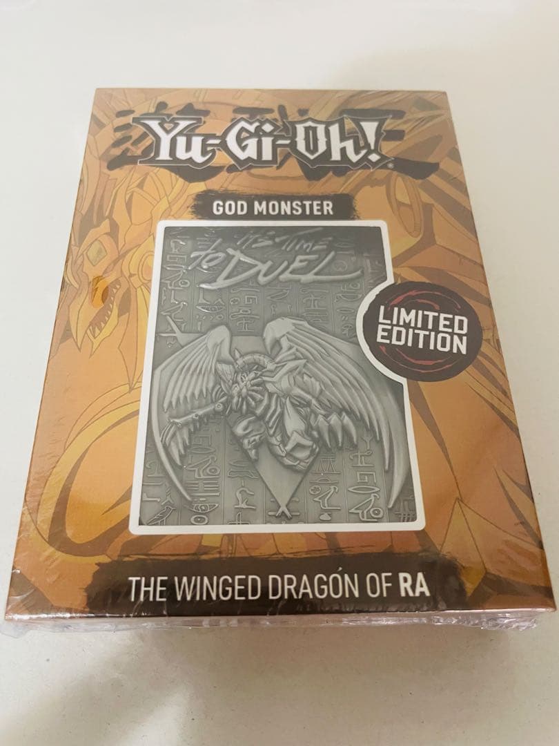 遊戯王 三幻神 金属製 カード 3種✕2セット シリアル入り 世界5000枚限定