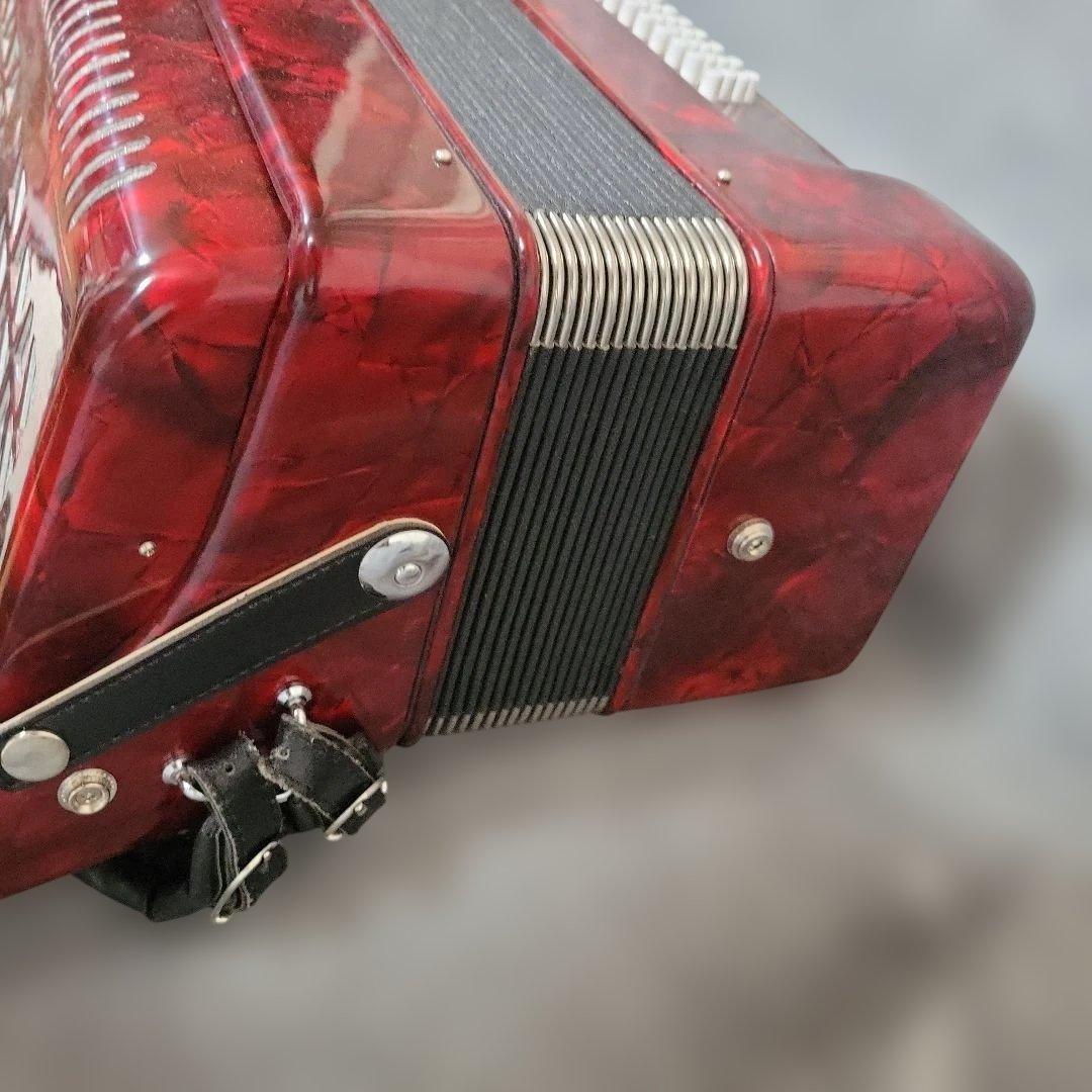 キョーリツ ACD-500/RD アコーディオン 赤 ケース付き - メルカリ