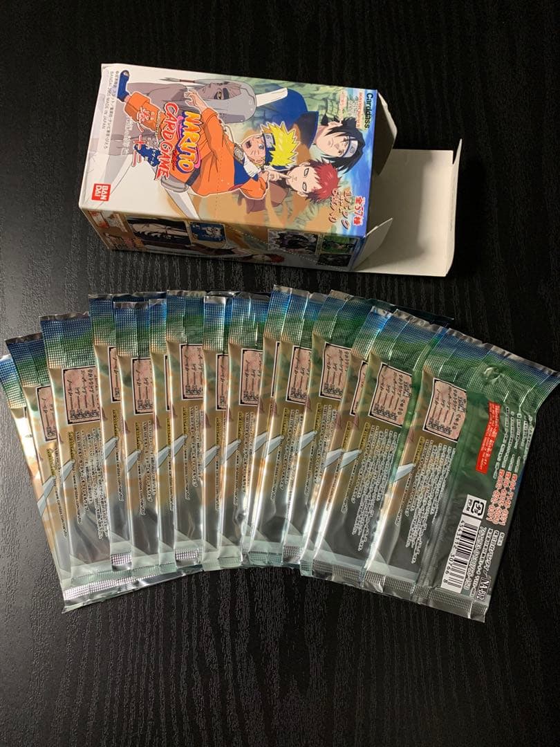 NARUTO ナルト カード巻ノ十二 「戦慄の刻印 編」 パック未開封 1BOX