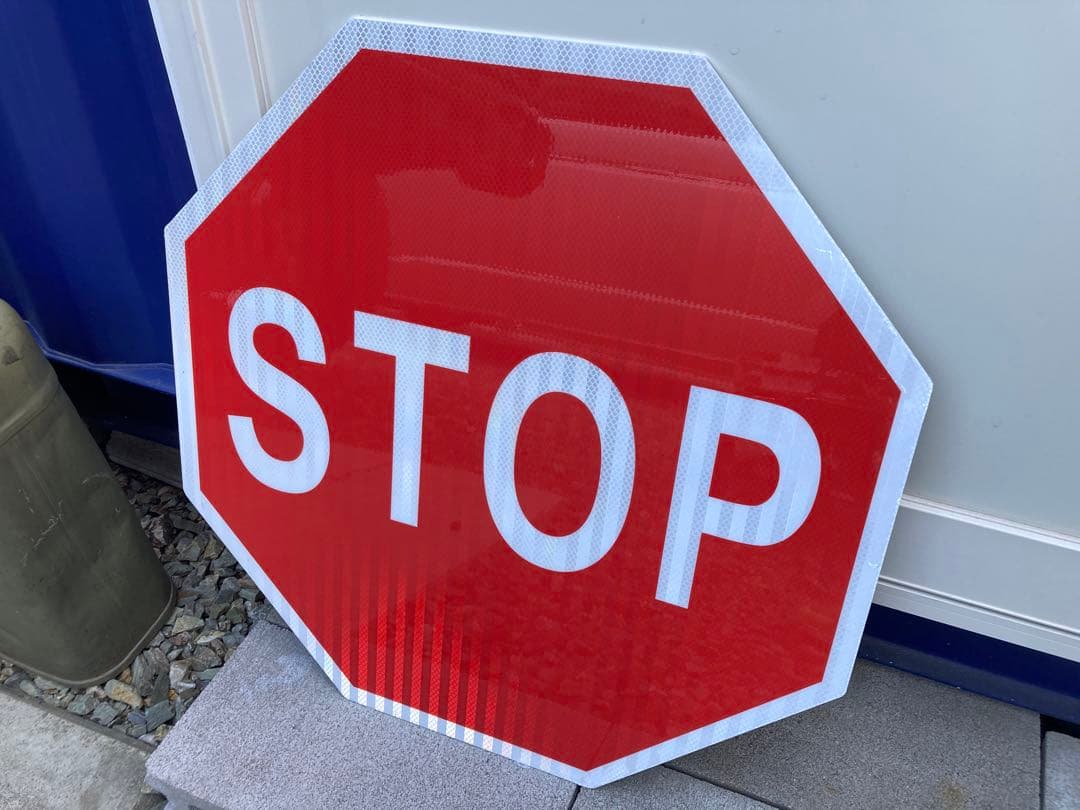 アメリカンガレージオブジェ道路標識アメリカロードサイン特大看板屋外