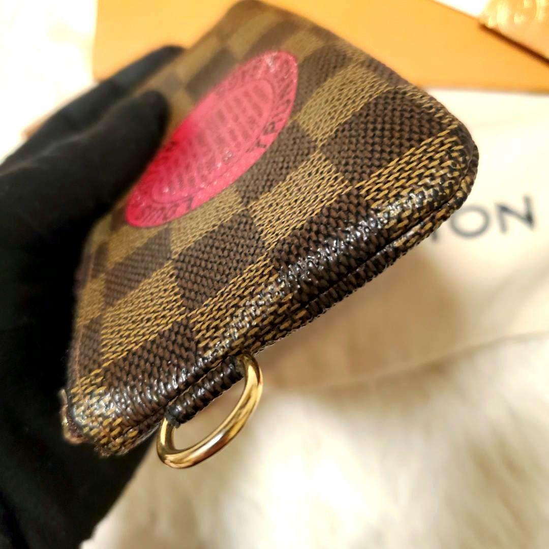 ルイヴィトン VUITTON 小銭入れ ケース エベヌ ダミエ クレ 希少