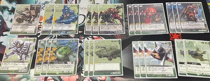 購入 ガンダムウォー 緑ウィニーデッキ 大会優勝経験複数回有り