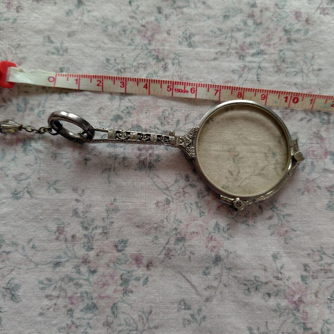 ルーペ付き アンティークロザリオネックレス 匿名配送 - メルカリ