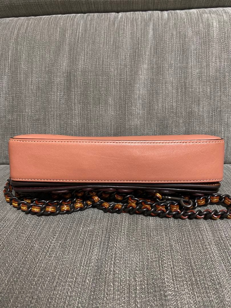 極美品✨COACH ヴィンテージ ティーローズ　ショルダーバッグ ピンク　レッド