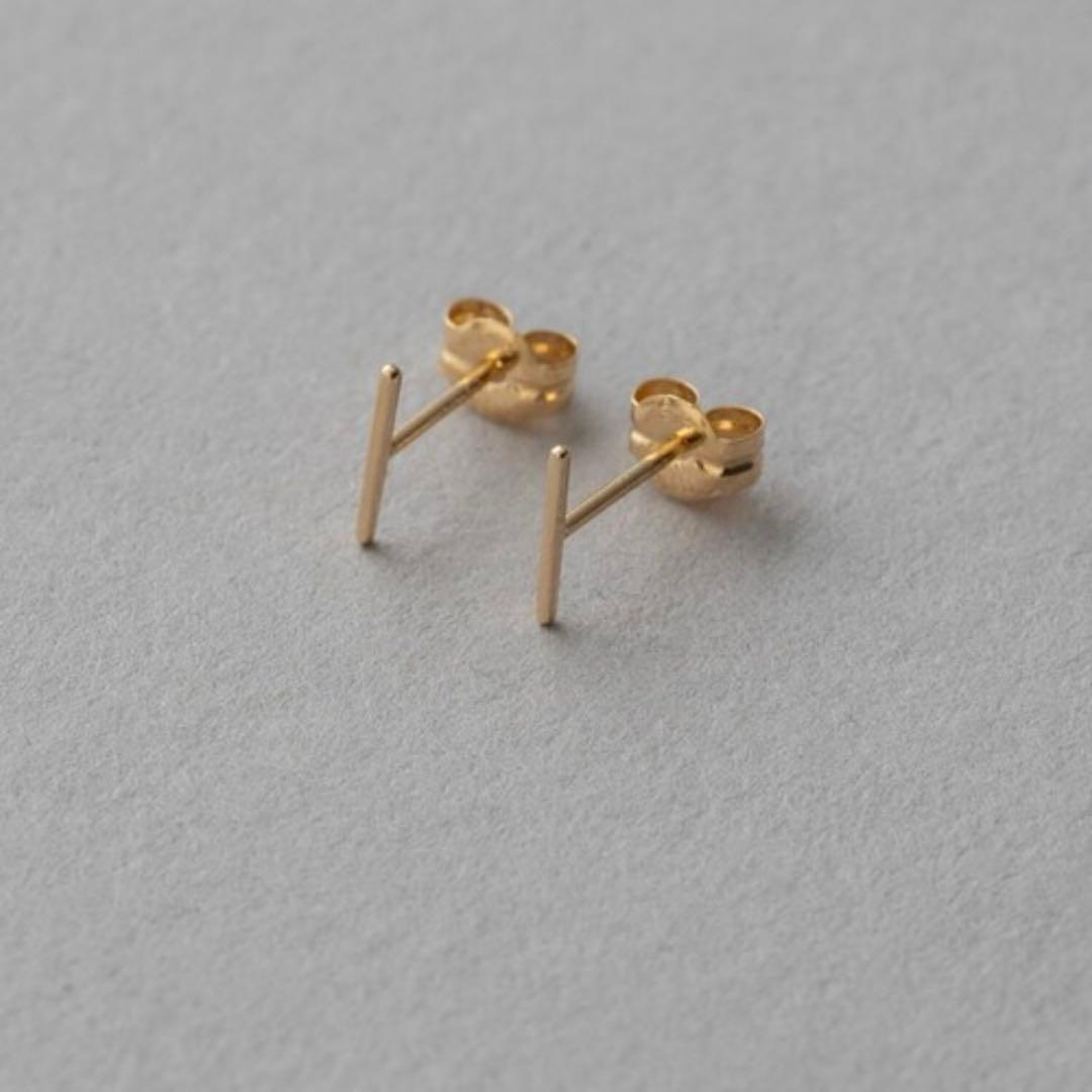 エテ ete 「ONLINE Limited」 K10YG ワイヤー ピアス