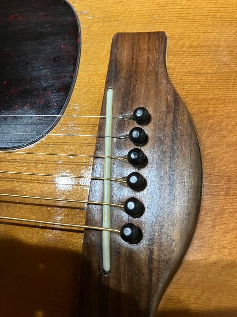 良品・低弦高】当たり個体 YAMAHA FG-180/赤ラベル/ハードケース付