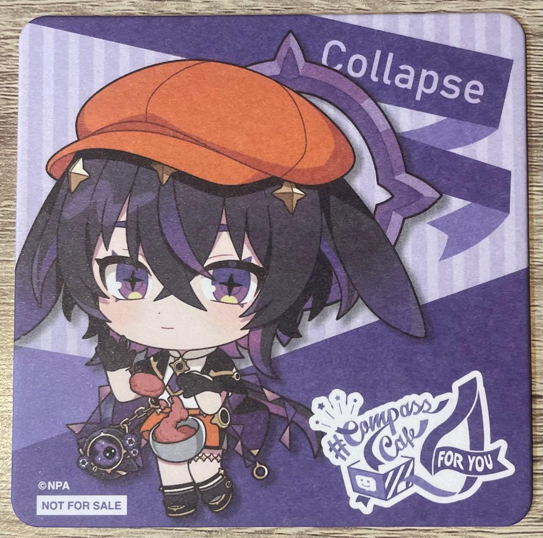 ま*る様 コンパスカフェ コラプス コースター - メルカリ