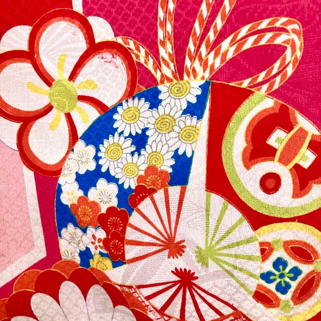 アンティーク 女の子 子供着物 七五三 アンティーク着物 NO44