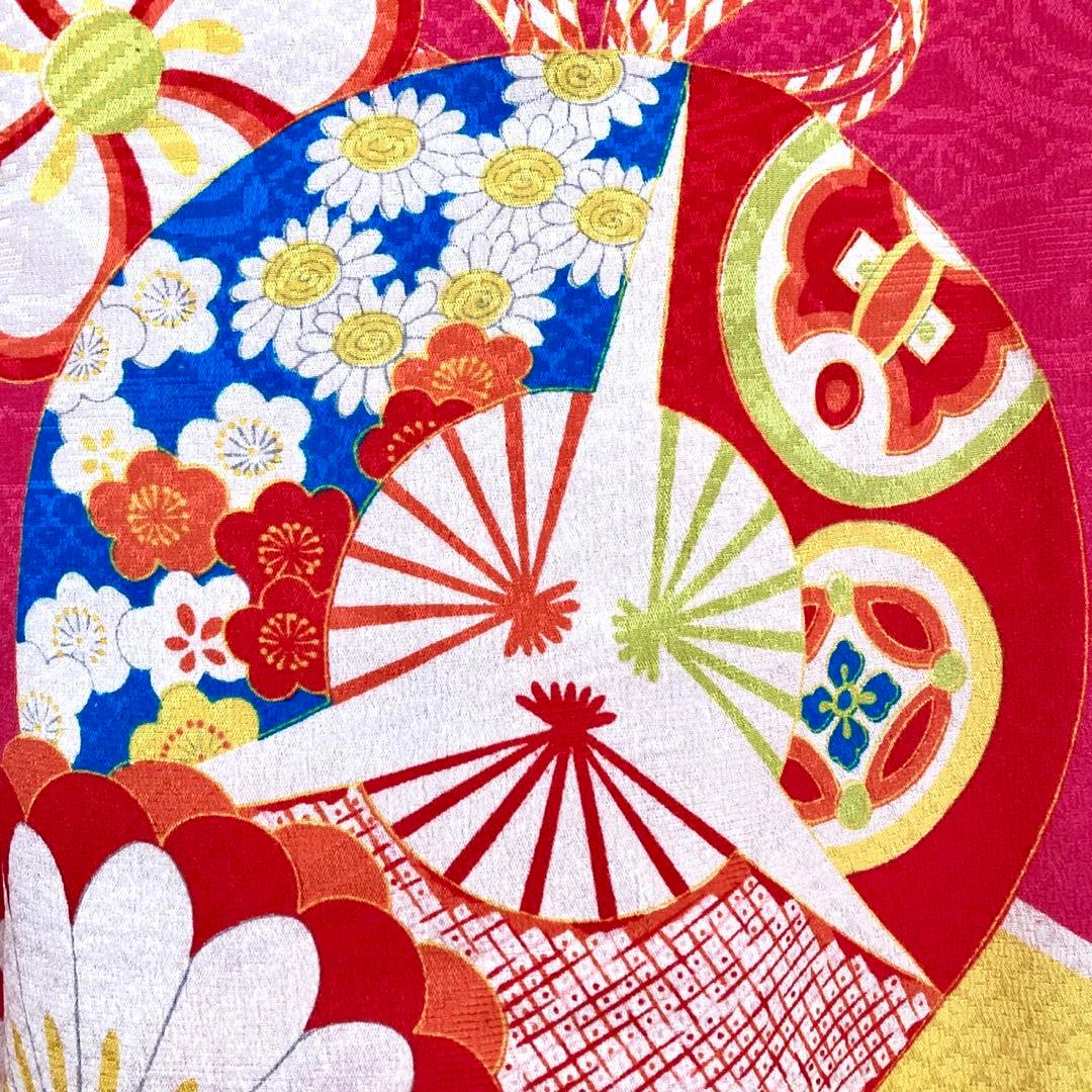 アンティーク 女の子 子供着物 七五三 アンティーク着物 NO44