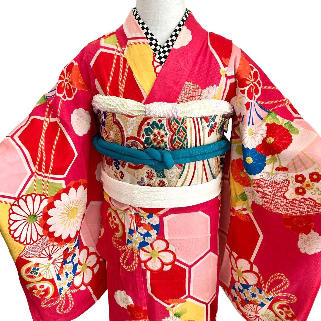 アンティーク 女の子 子供着物 七五三 アンティーク着物 NO44
