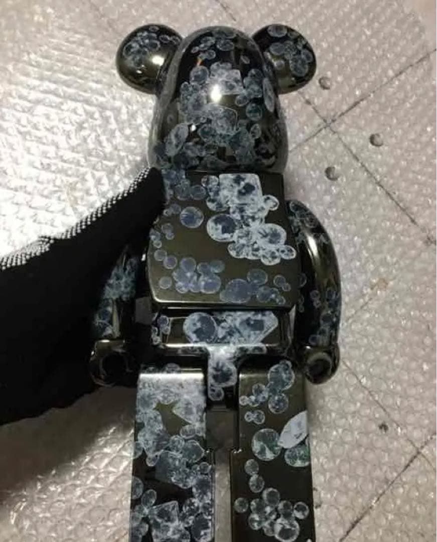 MATT BLACK 400% BE@RBRICK（ベアブリック） ダイヤモンド