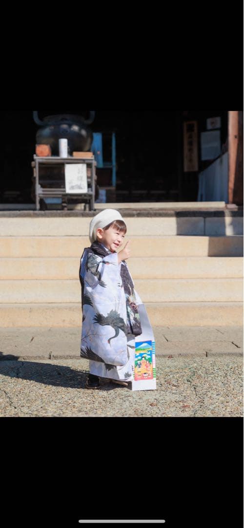 p*_様 七五三 3歳 着物 男の子