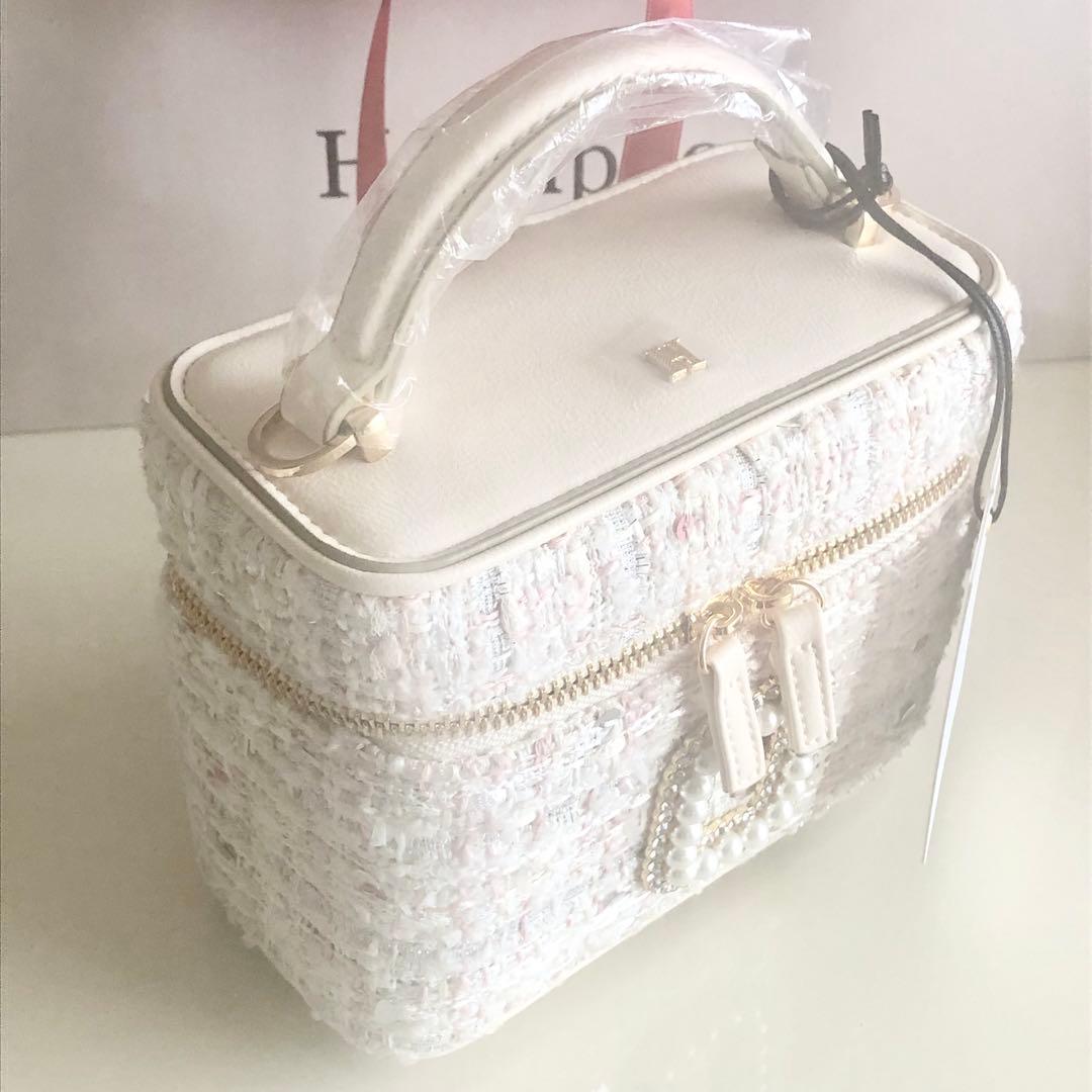 新品★Her lip to Tweed Crystal Vanity Bag