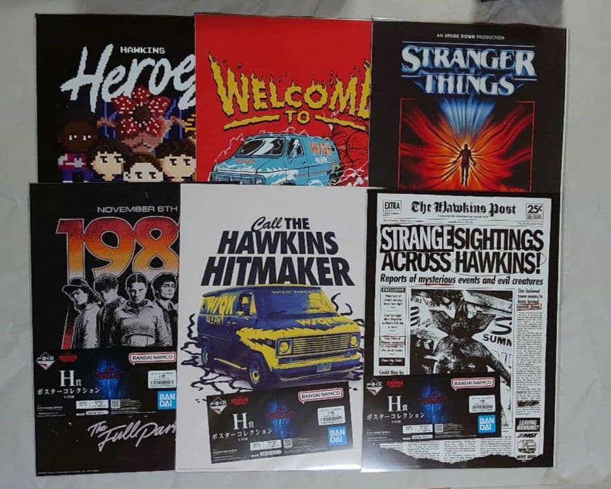 一番くじ ストレンジャー・シングス ラストワン賞 B賞 他 24点