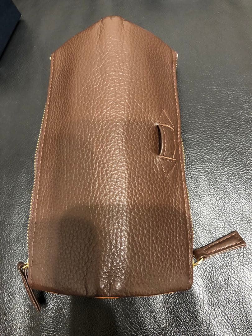 ほぼ 新品 シーカンパニー ルポペンケース 復刻版 ダークブラウン 完売品