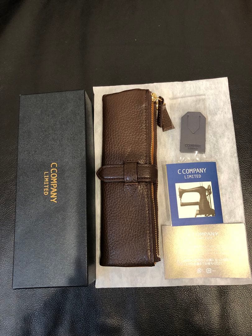 ほぼ 新品 シーカンパニー ルポペンケース 復刻版 ダークブラウン 完売品