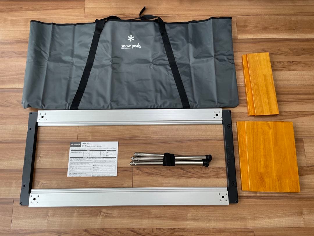 スノーピークIGTテーブルショートとロング 400脚8本 マルチパーパス