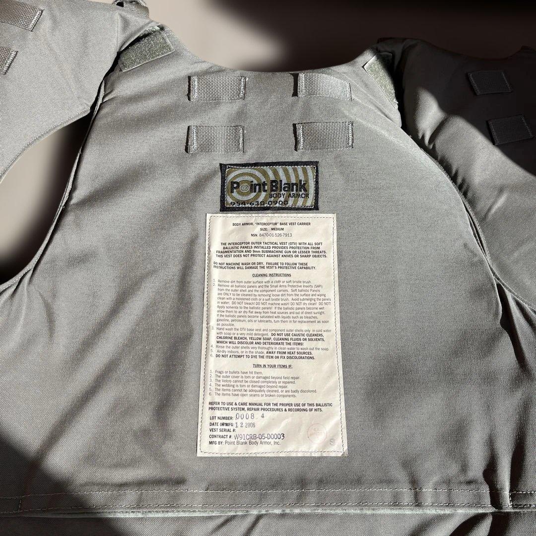 Point Blank インターセプター ボディアーマー デジタル迷彩