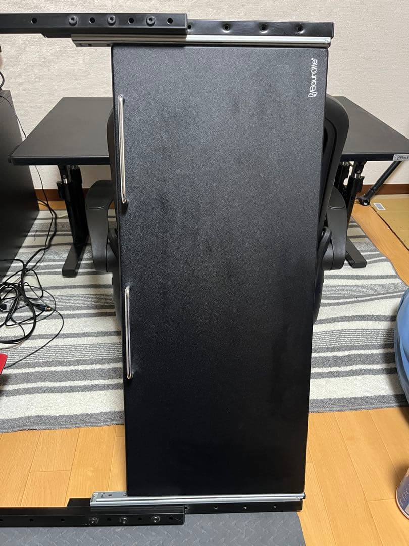 Bauhutte 昇降式ローデスク　BHD-1000L スライダー付き