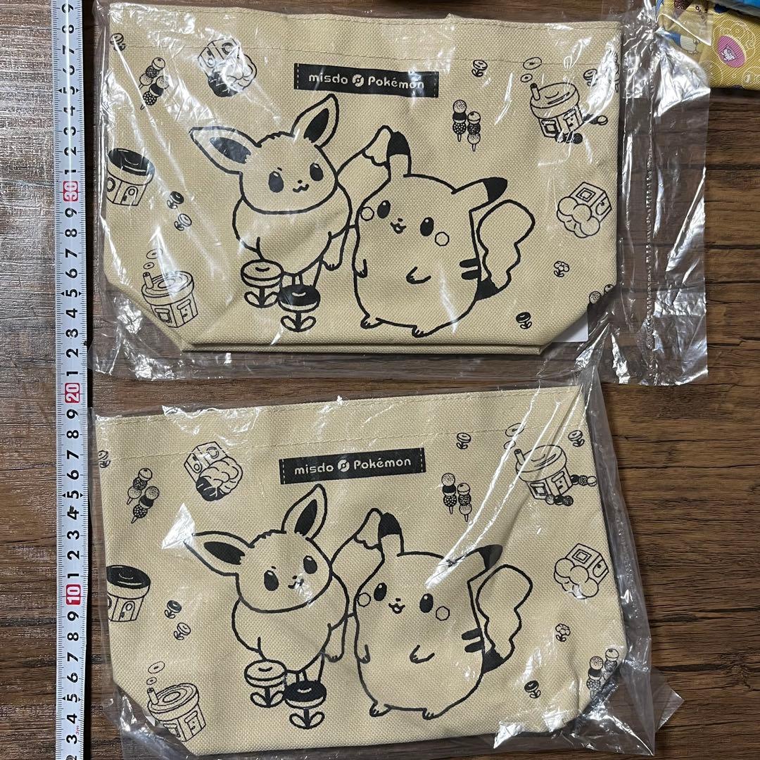 ポケットモンスター　詰め合わせグッズセット　タオル、ポーチ、鏡、エコバッグ