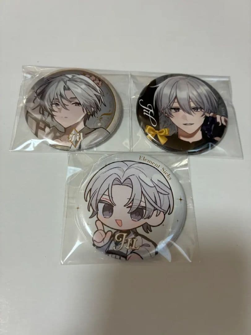 EL6 JIL缶バッジ サイン入り Element Sicks EL6 JIL サイン入り 缶