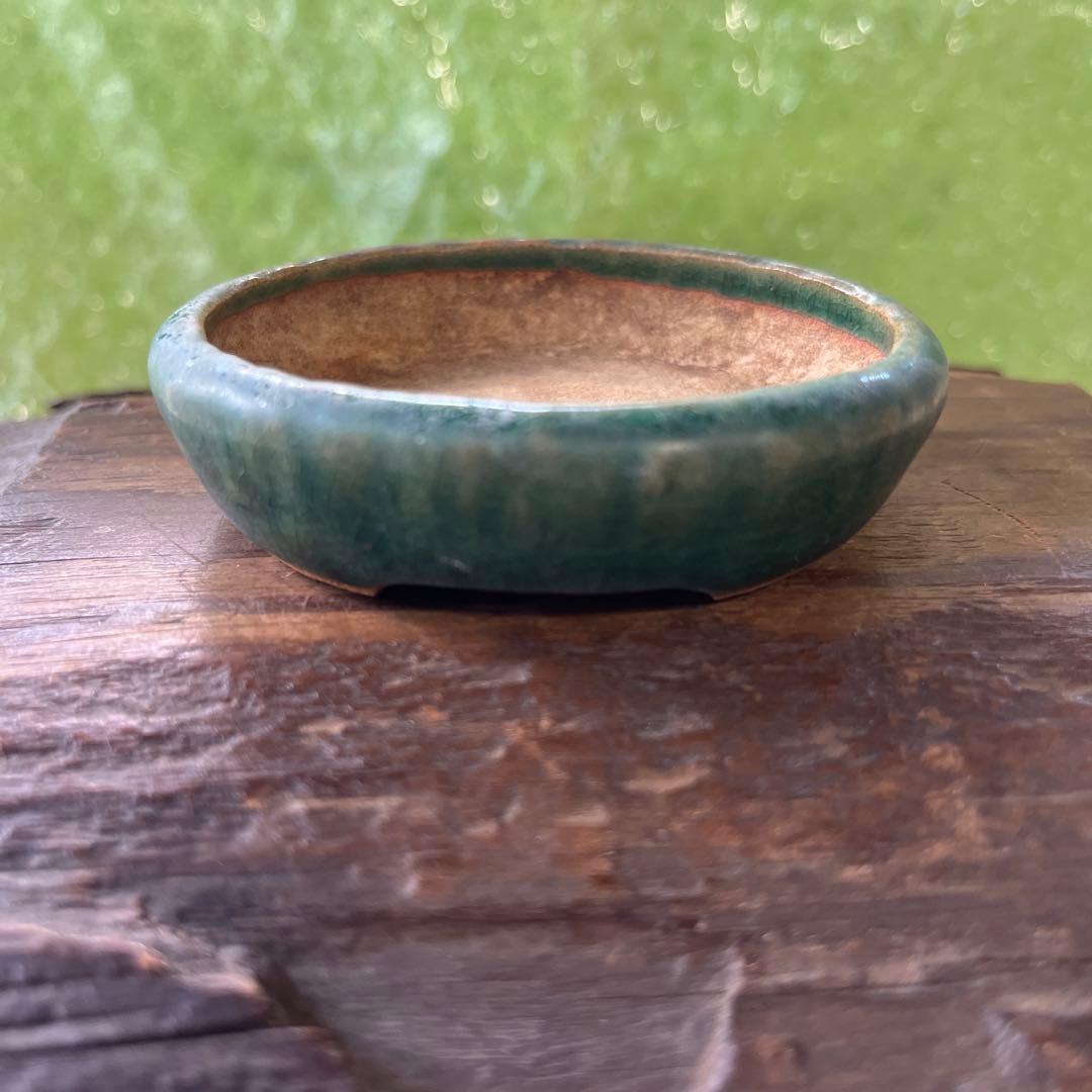 高雄香葉 盆栽鉢 小品 3個セット レトロ (A6)