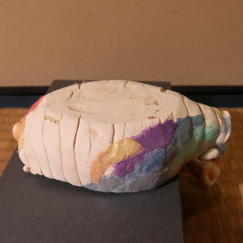 清水人形－16（舟遊び）髙橋千鶴子女史作