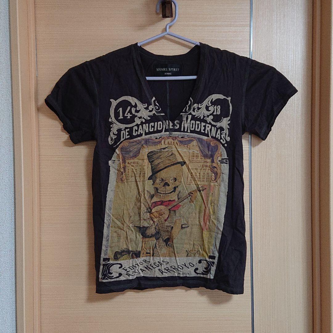 hyde着用 SHARE SPIRIT スカルTシャツ シェアスピリット - メルカリ