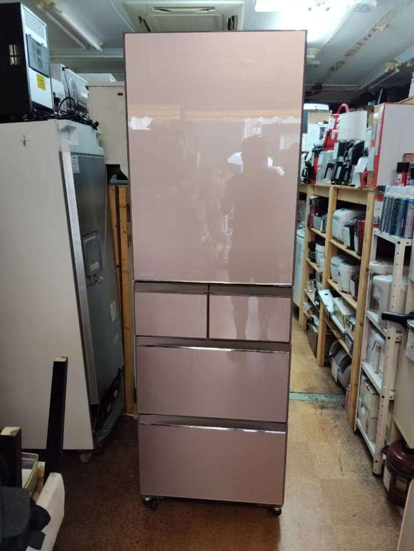 三菱ノンフロン冷凍冷蔵庫 MR-B46Z-P1 2015製 三菱ノンフロン冷凍冷蔵庫 MR-B46Z-P1 2015製