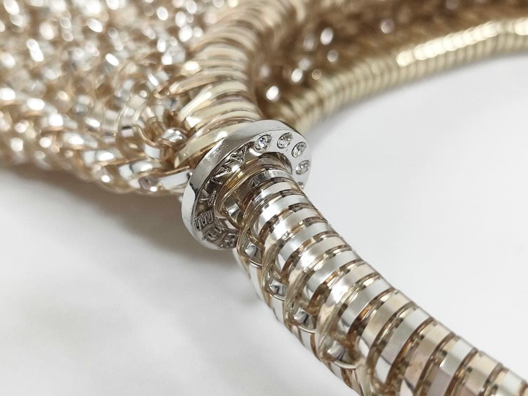 【極美品】アンテプリマ ワイヤーバッグ ハンドバッグ シャンパンゴールド