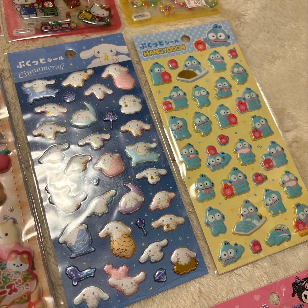 シール　まとめ売り　シール帳　ボンボンドロップシール　キティ　マイメロ　シナモン