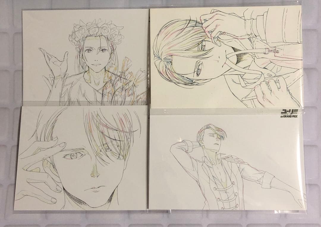 ユーリ!!! on ICE 原画ポストカード ヴィクトル - メルカリ