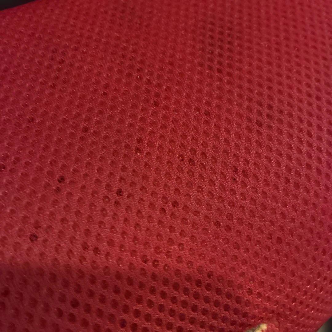 極美品 アップリカ エアグルーヴプラス レッド ジュニアシート