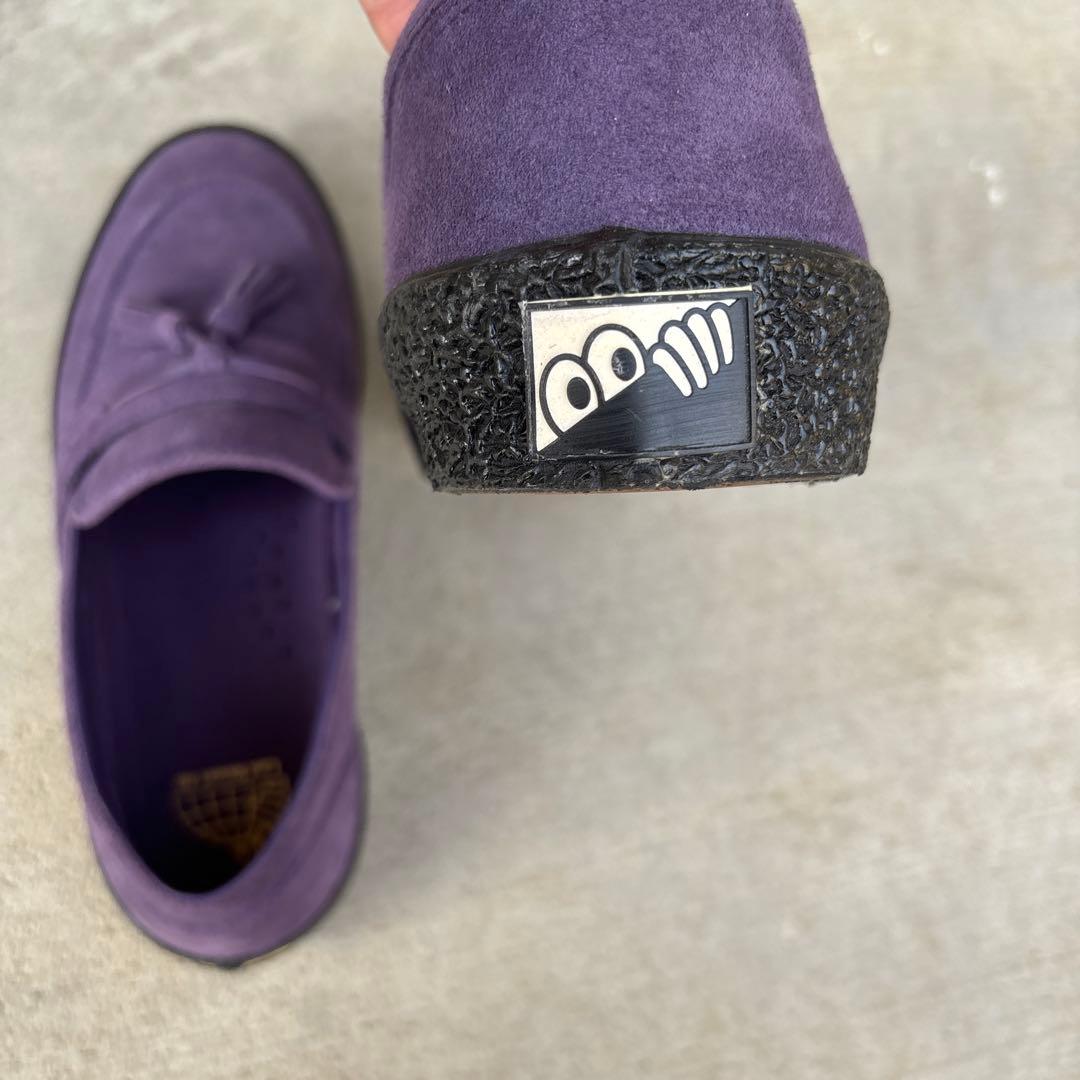 Last Resort AB 紫色 タッセル付きモカシン　27cm