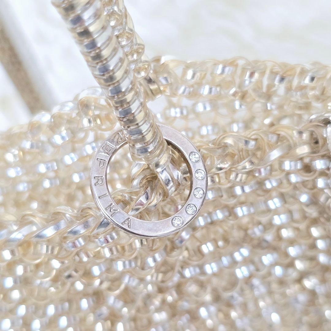 美品✨アンテプリマ スクエア ミディアム シルバー ゴールド