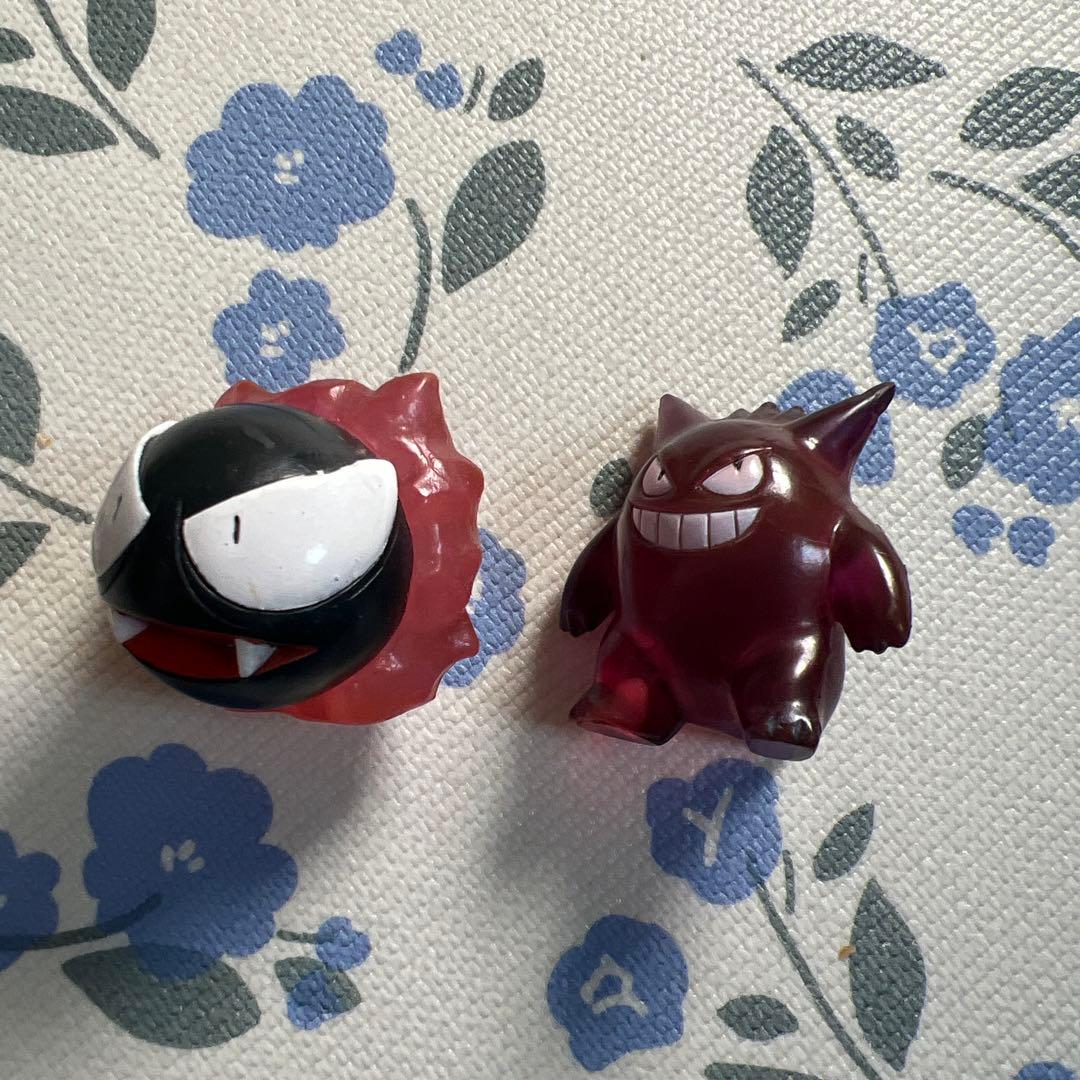 ポケモン 初期モンコレ ゲンガー クリア 色違い と ゴース 初期 2点セット